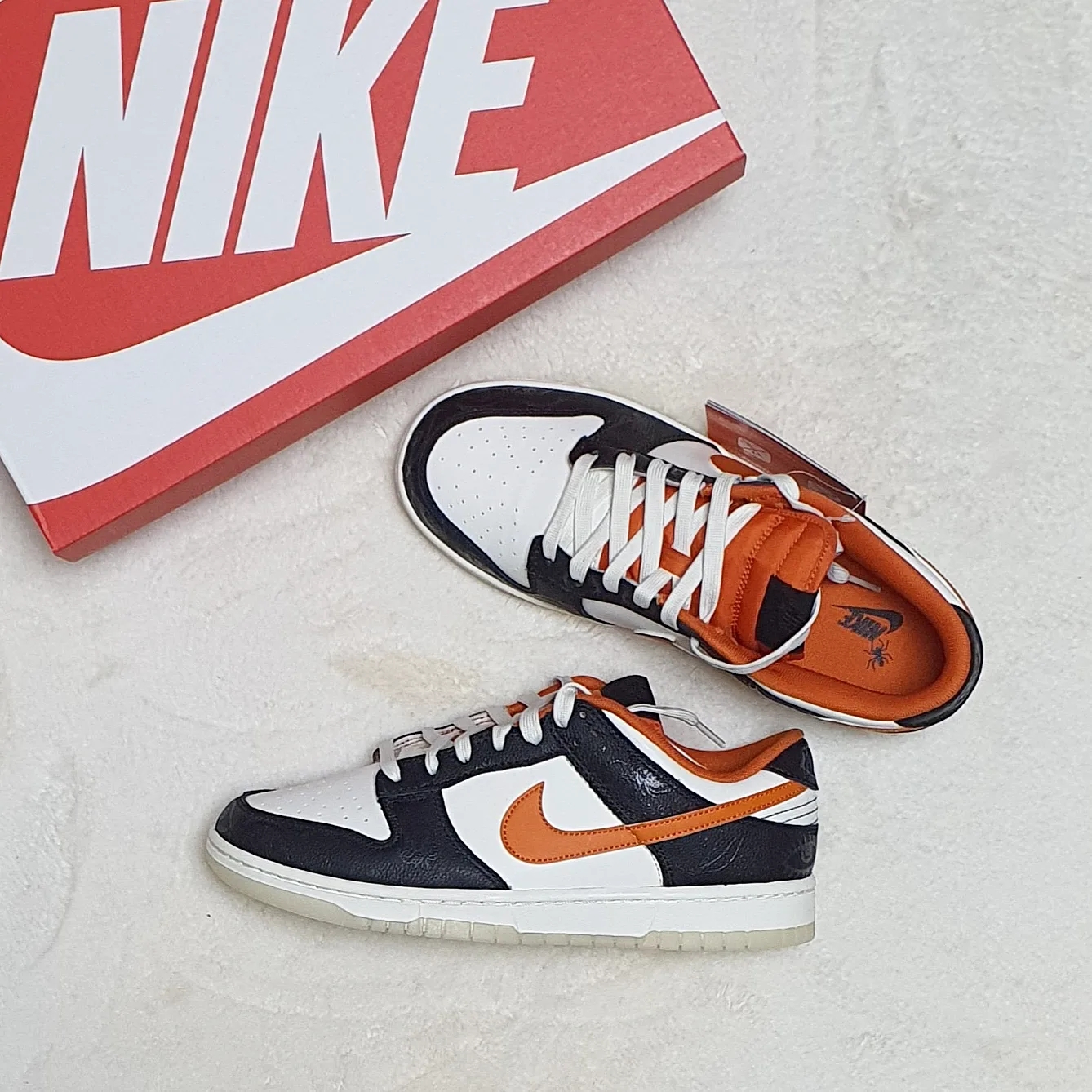 Nike Dunk Low Retro PRM Halloween 착용 스타일 - 4