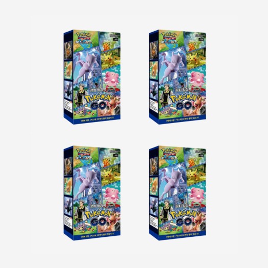 포켓몬 카드 게임 소드&실드 강화 확장팩 포켓몬 고 4박스 (총 80팩)