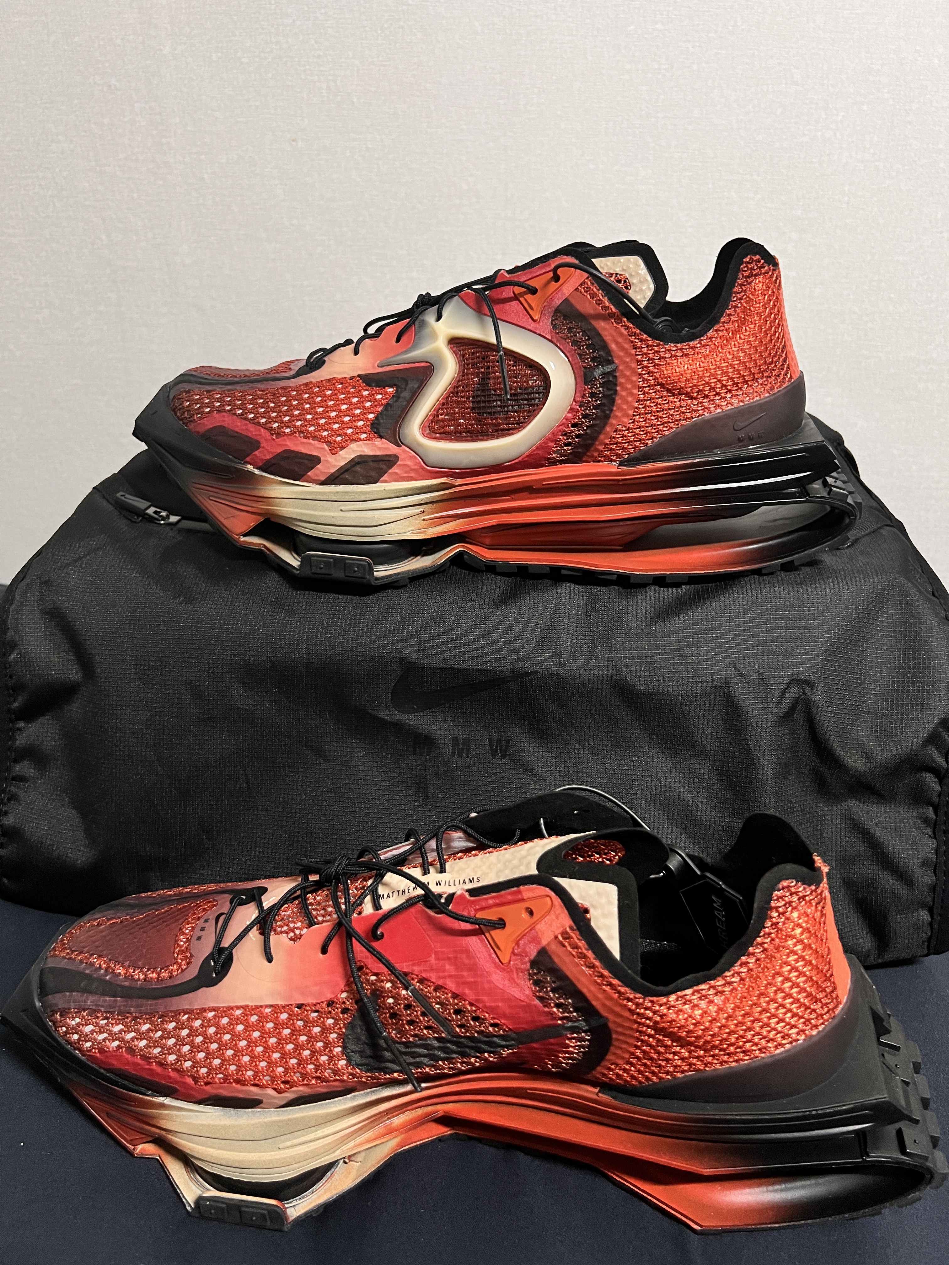 Nike x Matthew M Williams Zoom 004 Rust Factor 착용 스타일