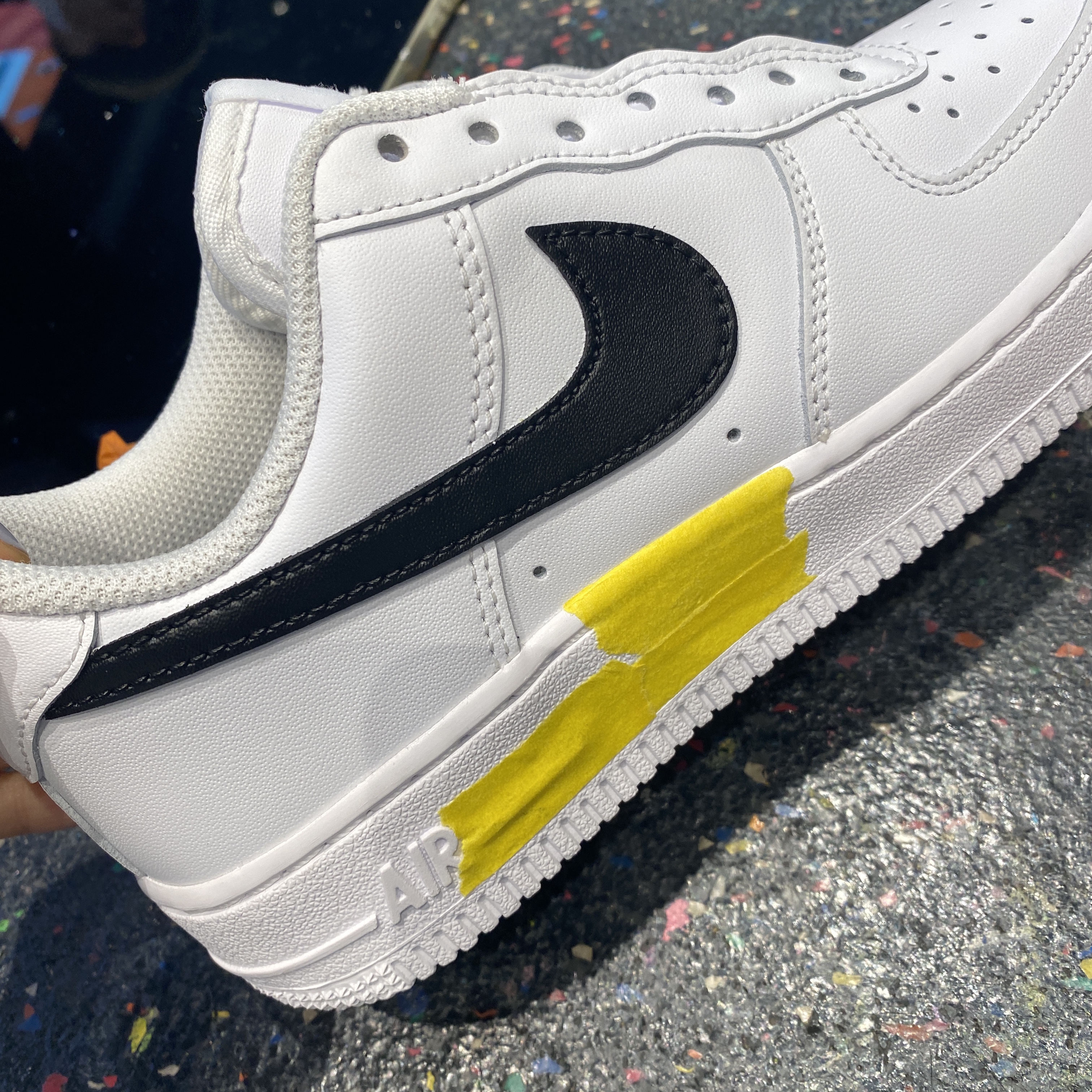(W) Nike Air Force 1 '07 Low White 착용 스타일 - 2