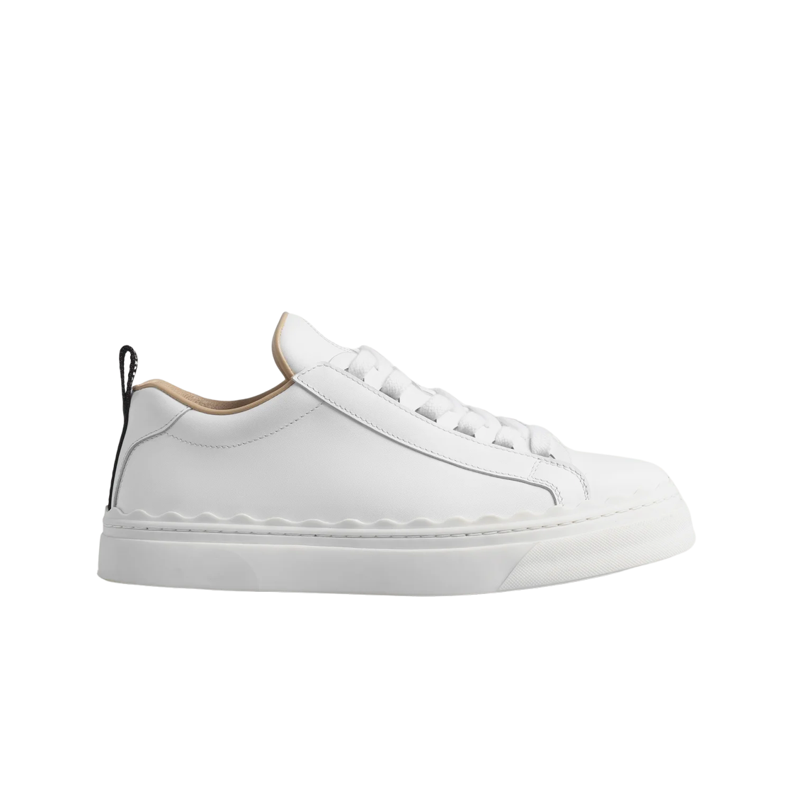 (W) 끌로에 로렌 스니커즈 화이트((W) Chloe Lauren Sneakers White)