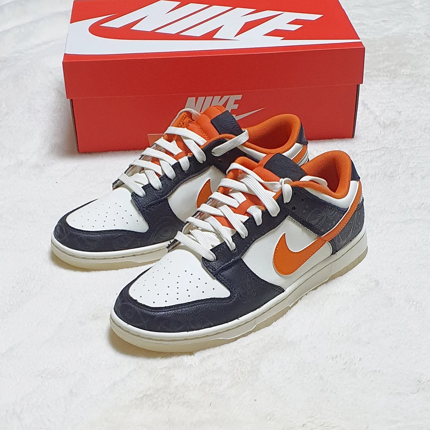 Nike Dunk Low Retro PRM Halloween 착용 스타일 - 2