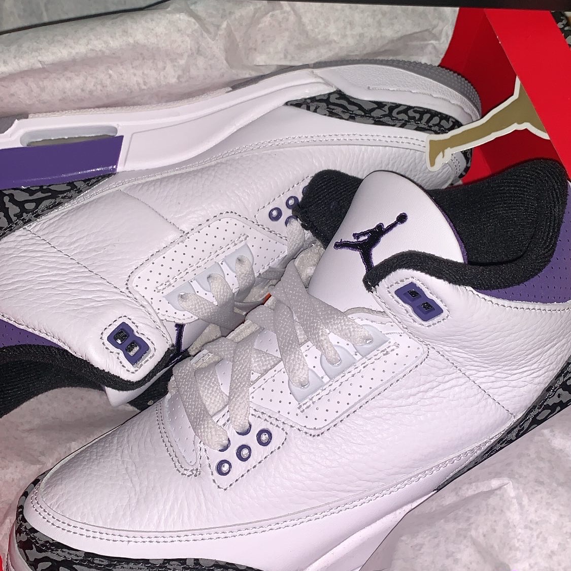 Jordan 3 Retro Dark Iris 착용 스타일