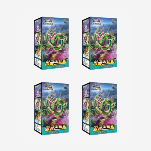 포켓몬 카드 게임 소드&실드 확장팩 창공스트림 4박스 (총 120팩)