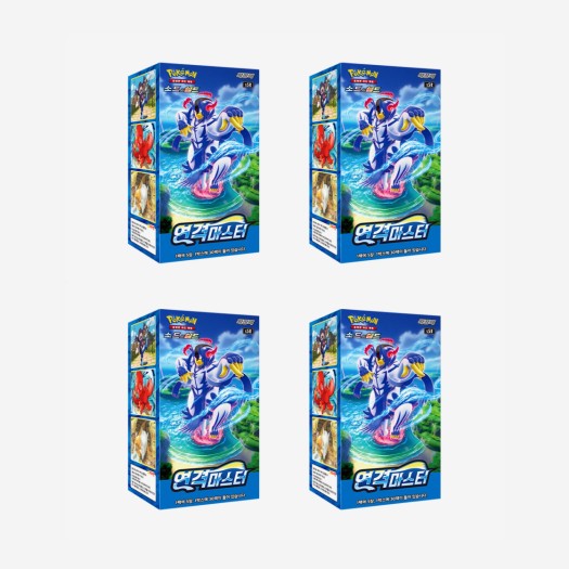 포켓몬 카드 게임 소드&실드 확장팩 연격마스터 4박스 (총 120팩)