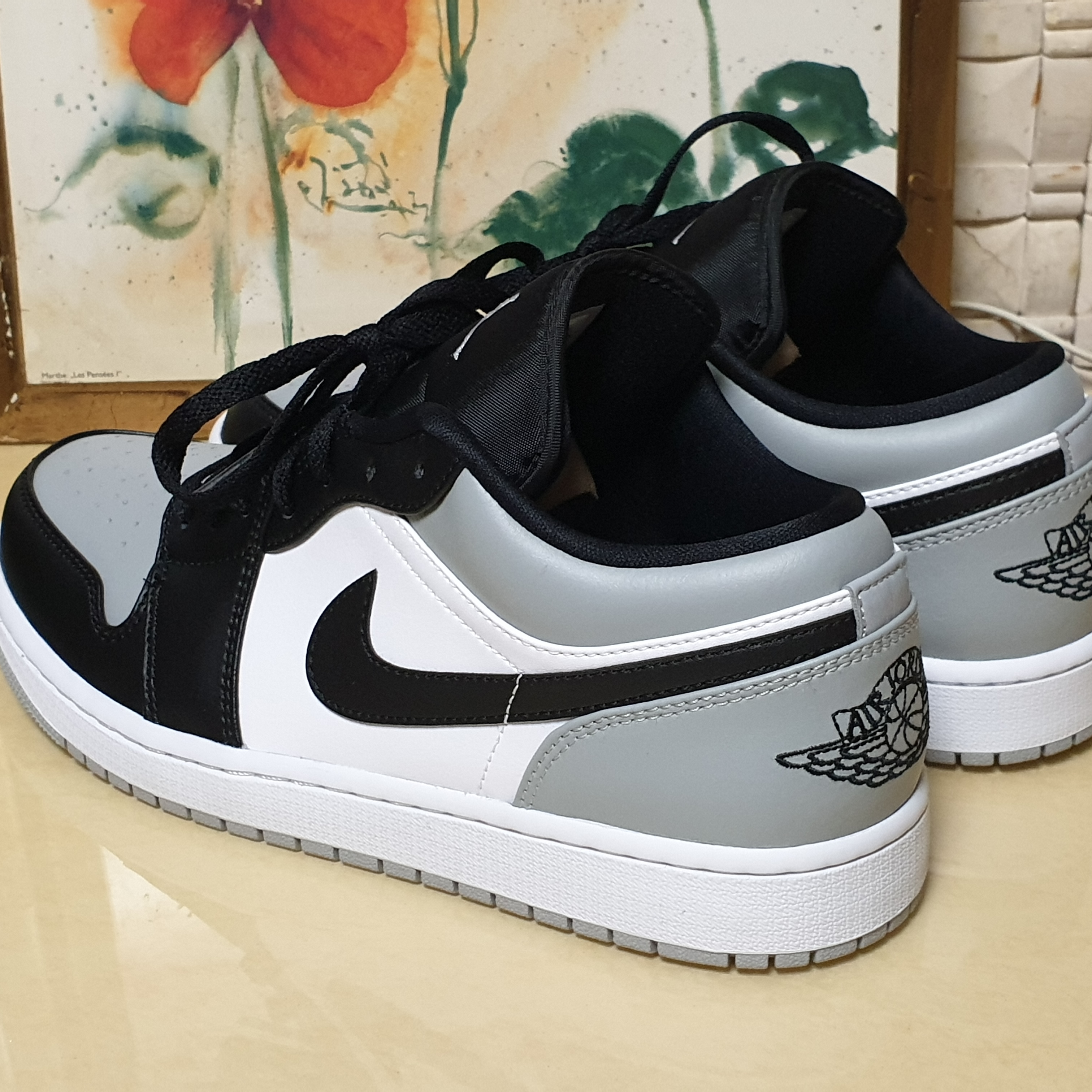 Jordan 1 Low Light Smoke Grey Black 착용 스타일 - 2