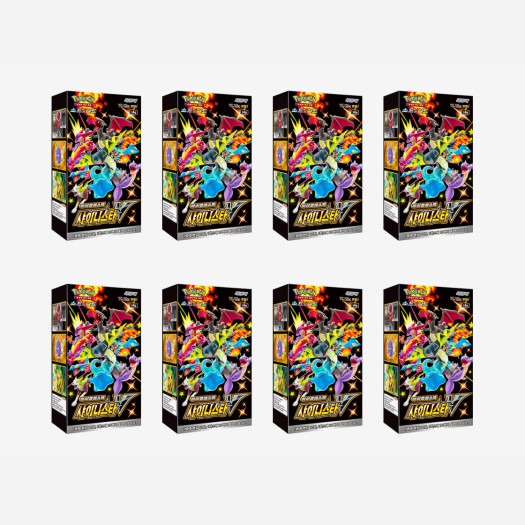 포켓몬 카드 게임 소드&실드 하이클래스팩 샤이니스타 V 8박스 (총 80팩)