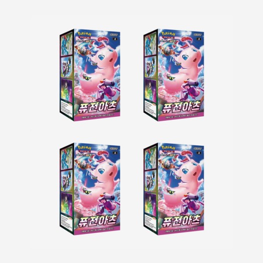 포켓몬 카드 게임 소드&실드 확장팩 퓨전아츠 4박스 (총 120팩)