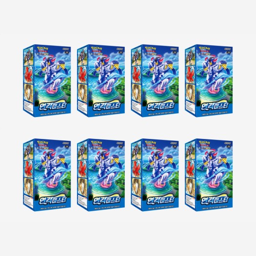 포켓몬 카드 게임 소드&실드 확장팩 연격마스터 8박스 (총 240팩)