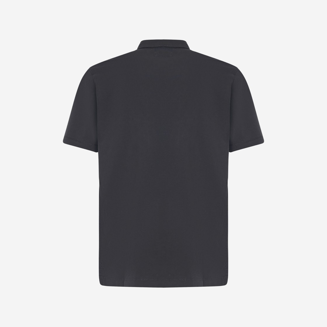 C.P. Company 1020 Jersey Polo Shirt Gauze Black - 22SS 상세 이미지 2