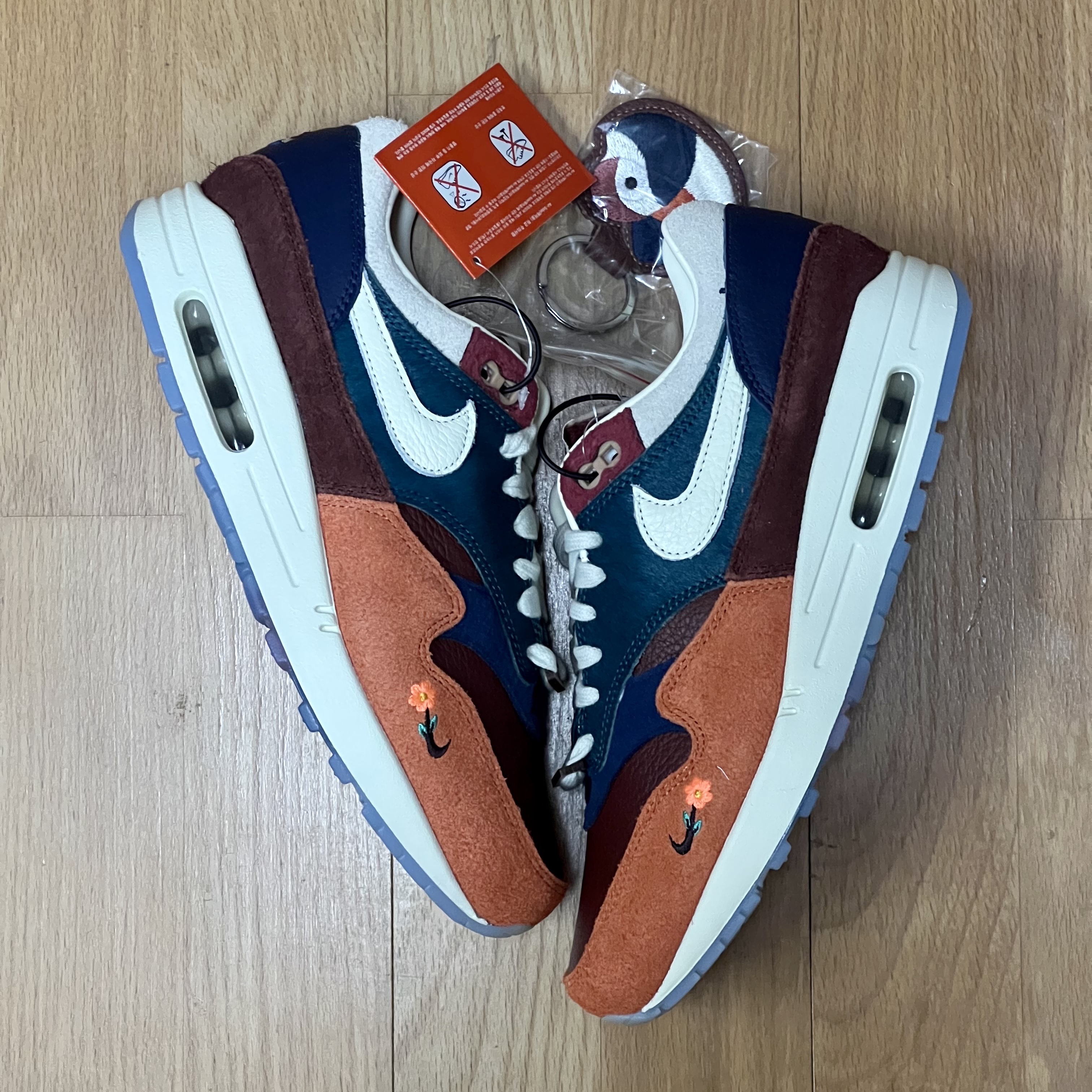 Nike x Kasina Air Max 1 SP Won-Ang Orange 착용 스타일