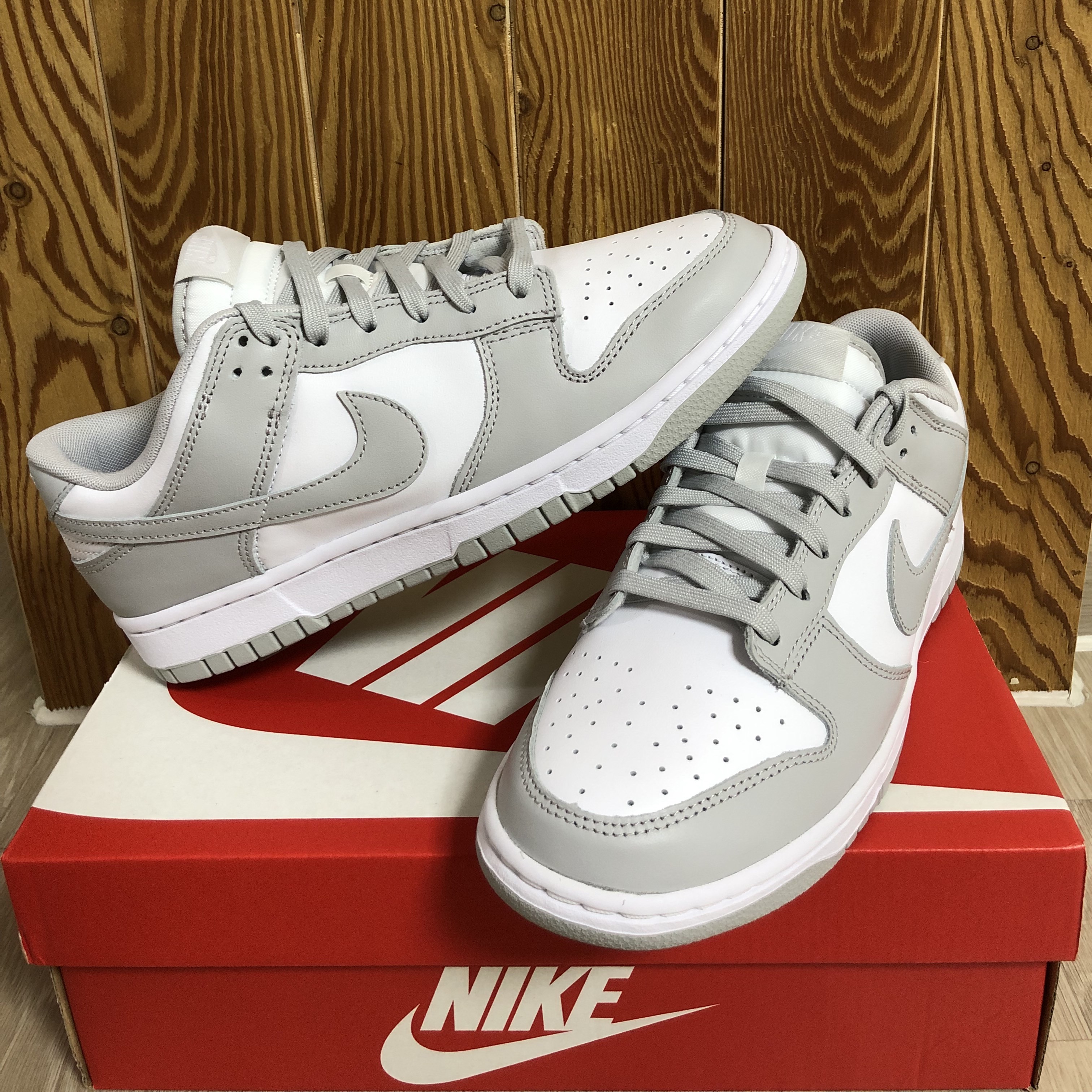Nike Dunk Low Retro Grey Fog 착용 스타일