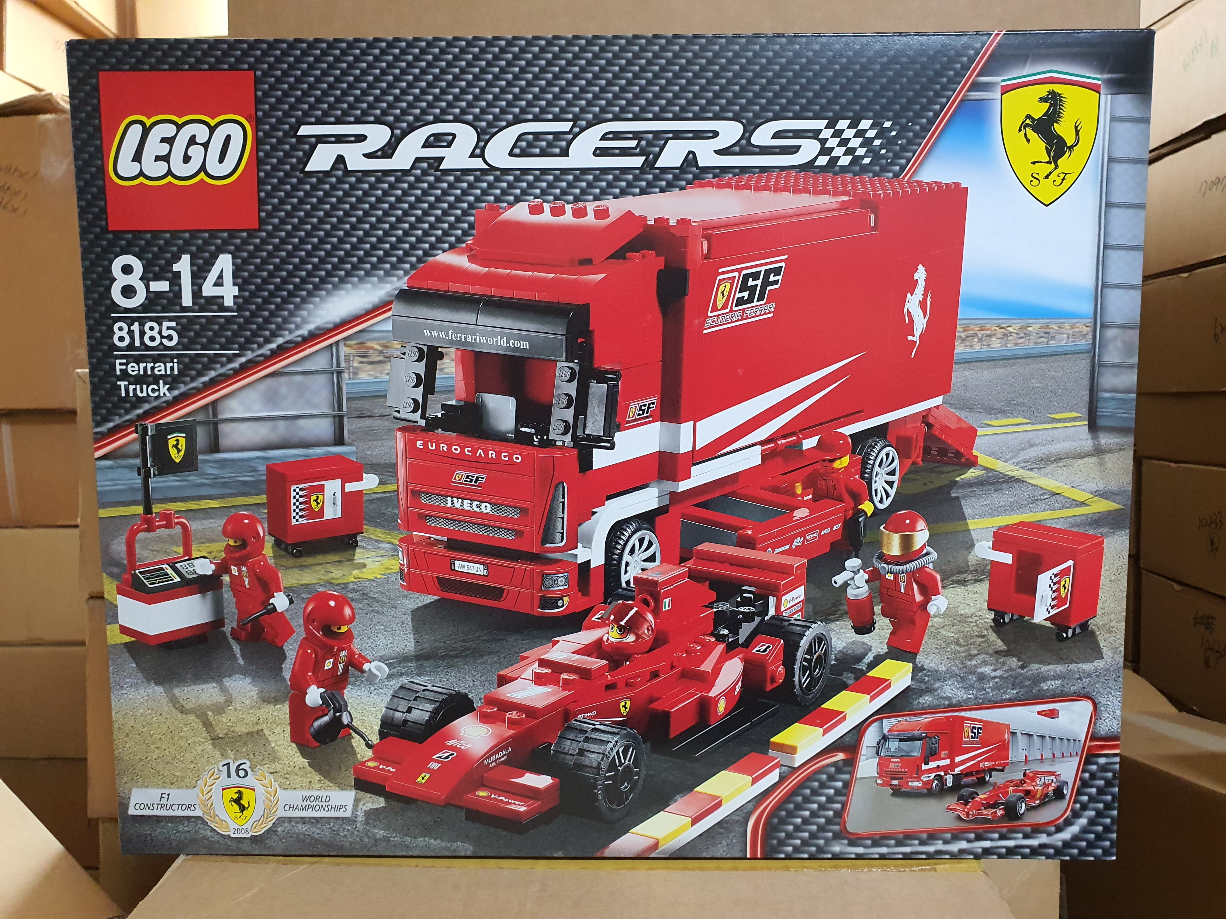Lego Ferrari Truck 착용 스타일 - 1