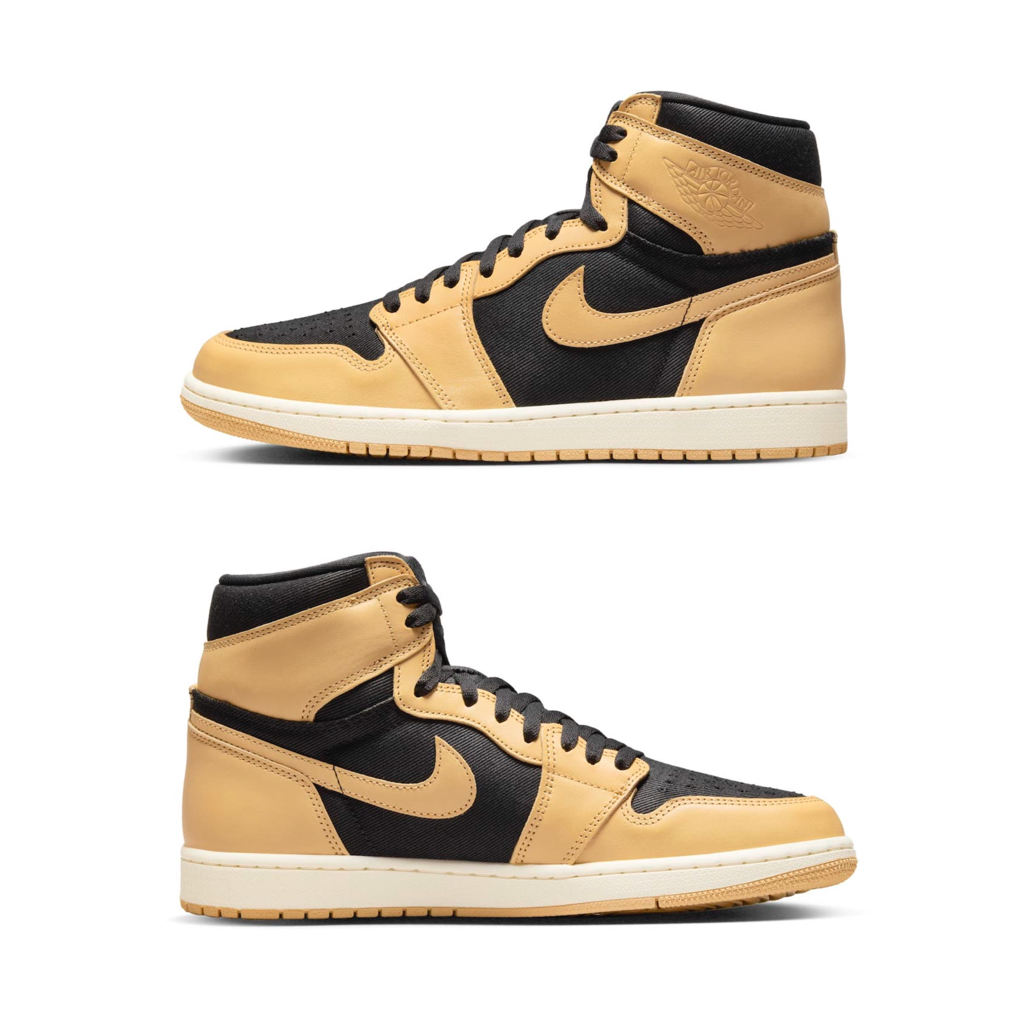 Jordan 1 Retro High OG Vachetta Tan 착용 스타일 - 3