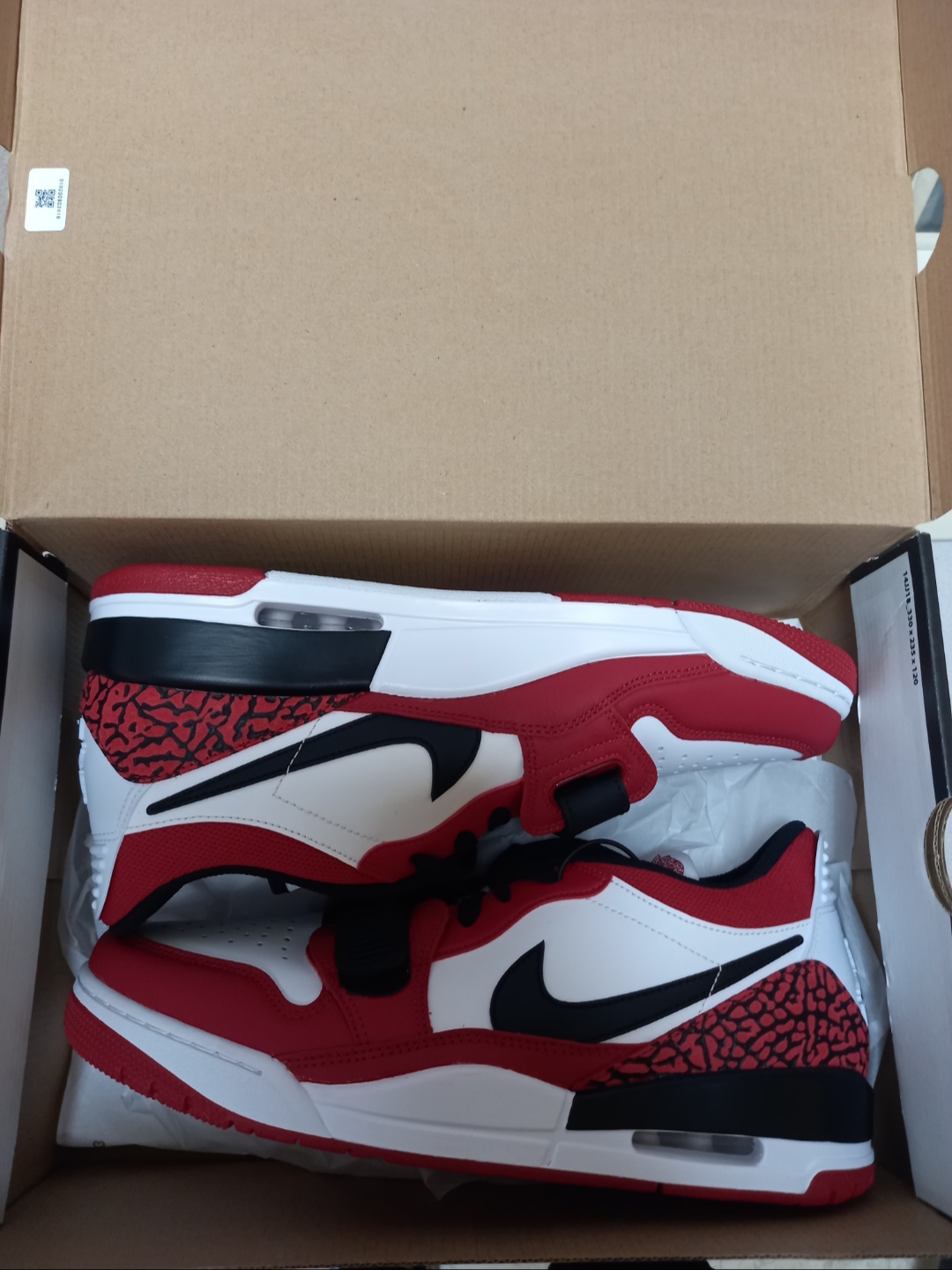 Jordan Legacy 312 Low Chicago 2022 착용 스타일 - 1