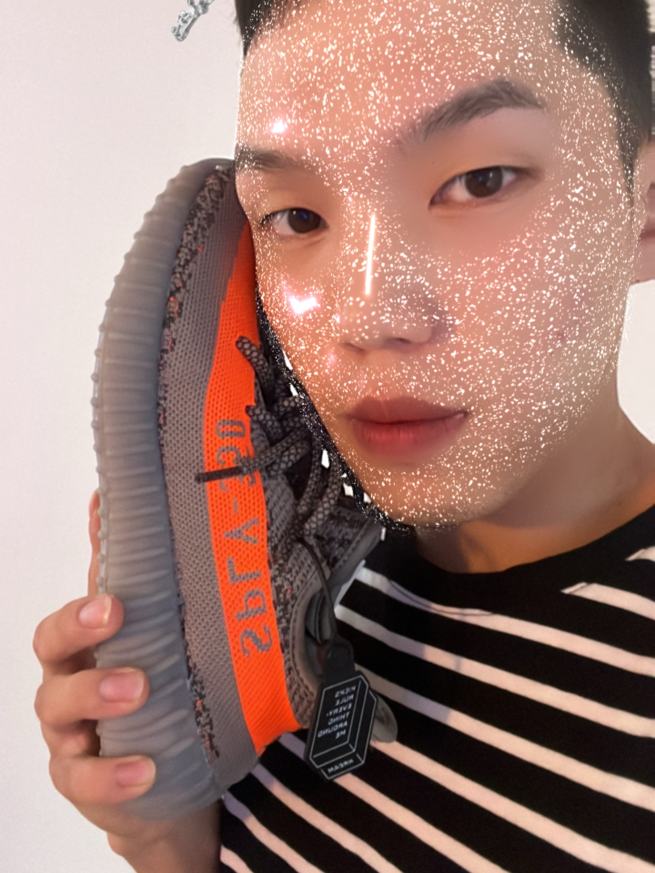 Adidas Yeezy Boost 350 V2 Beluga - Reflective 착용 스타일 - 1