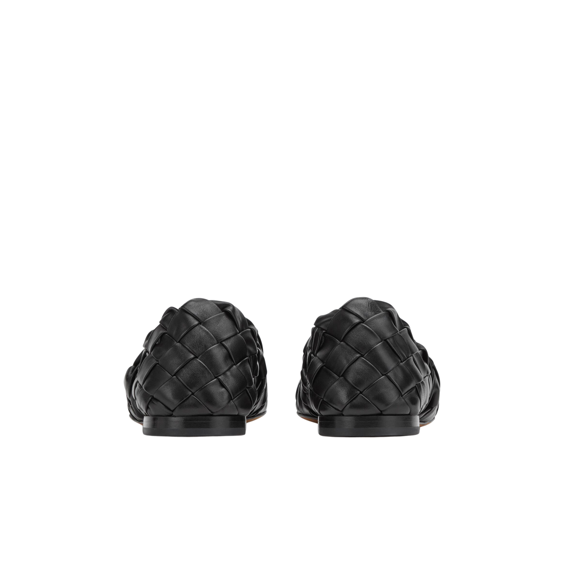 (W) 보테가 베네타 램스킨 레더 슬리퍼 블랙((W) Bottega Veneta Lambskin Leather Slippers Black) - 3