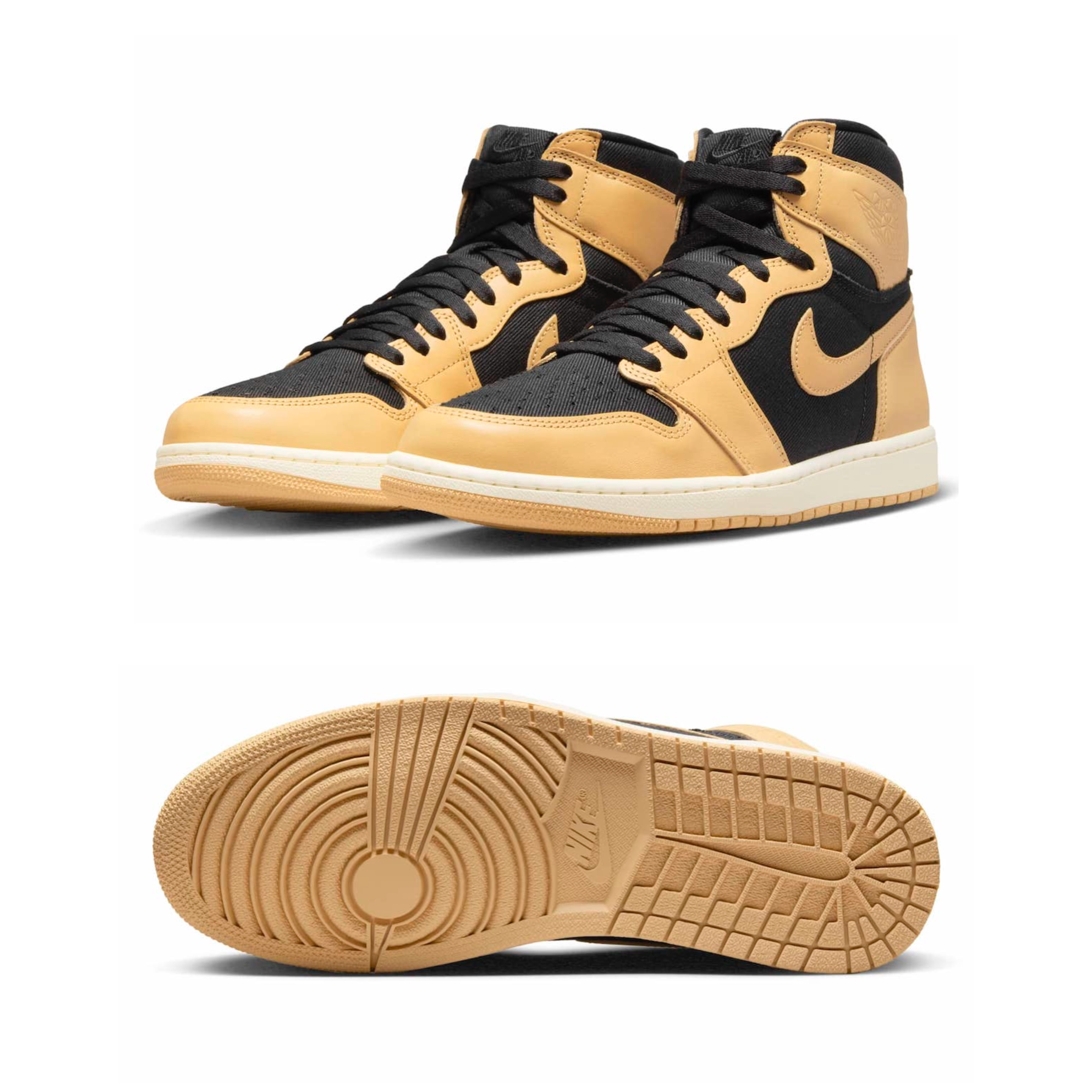 Jordan 1 Retro High OG Vachetta Tan 착용 스타일 - 2