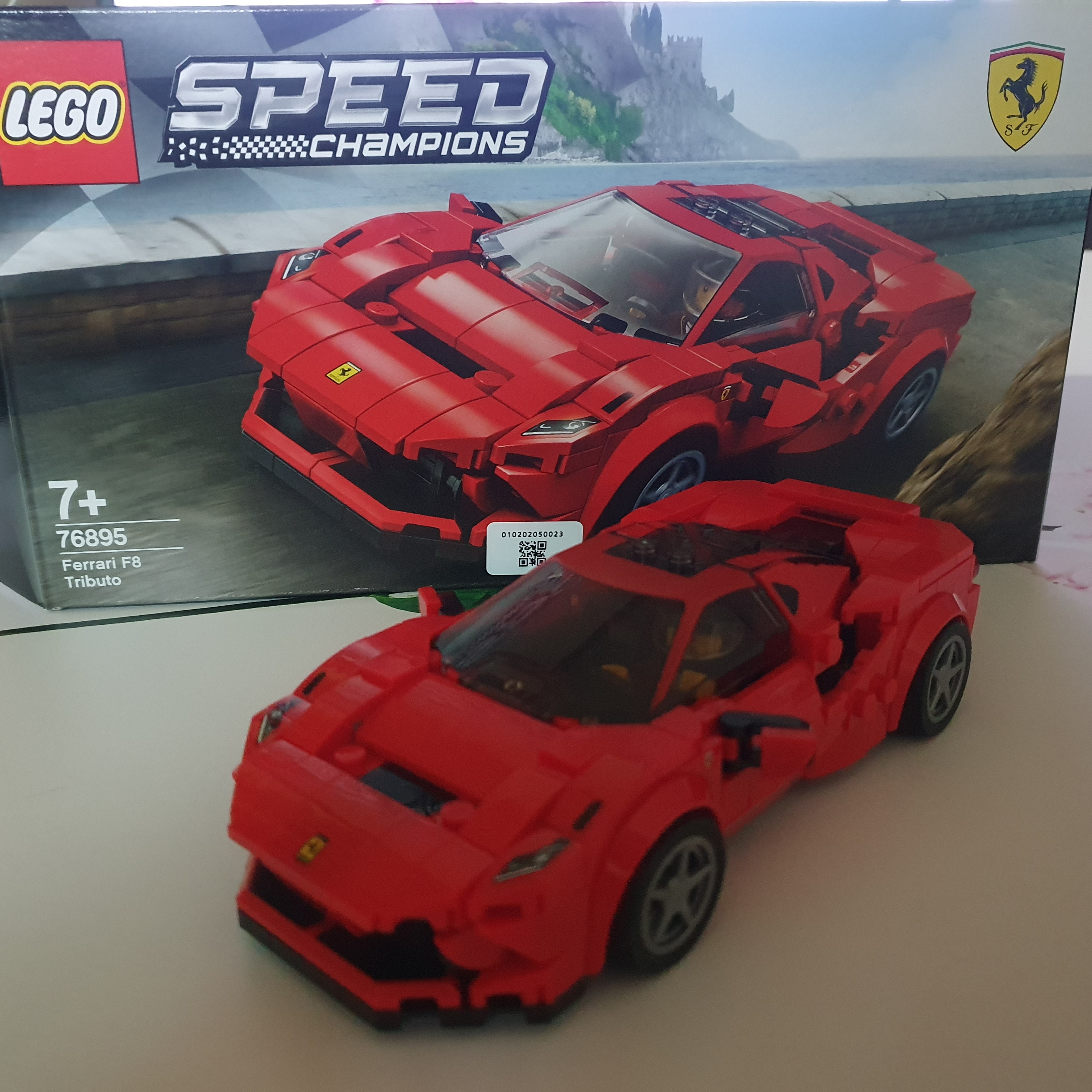 Lego Ferrari F8 Tributo 착용 스타일