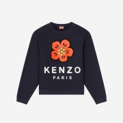 Kenzo Boke Flower Sweatshirt Midnight Blue