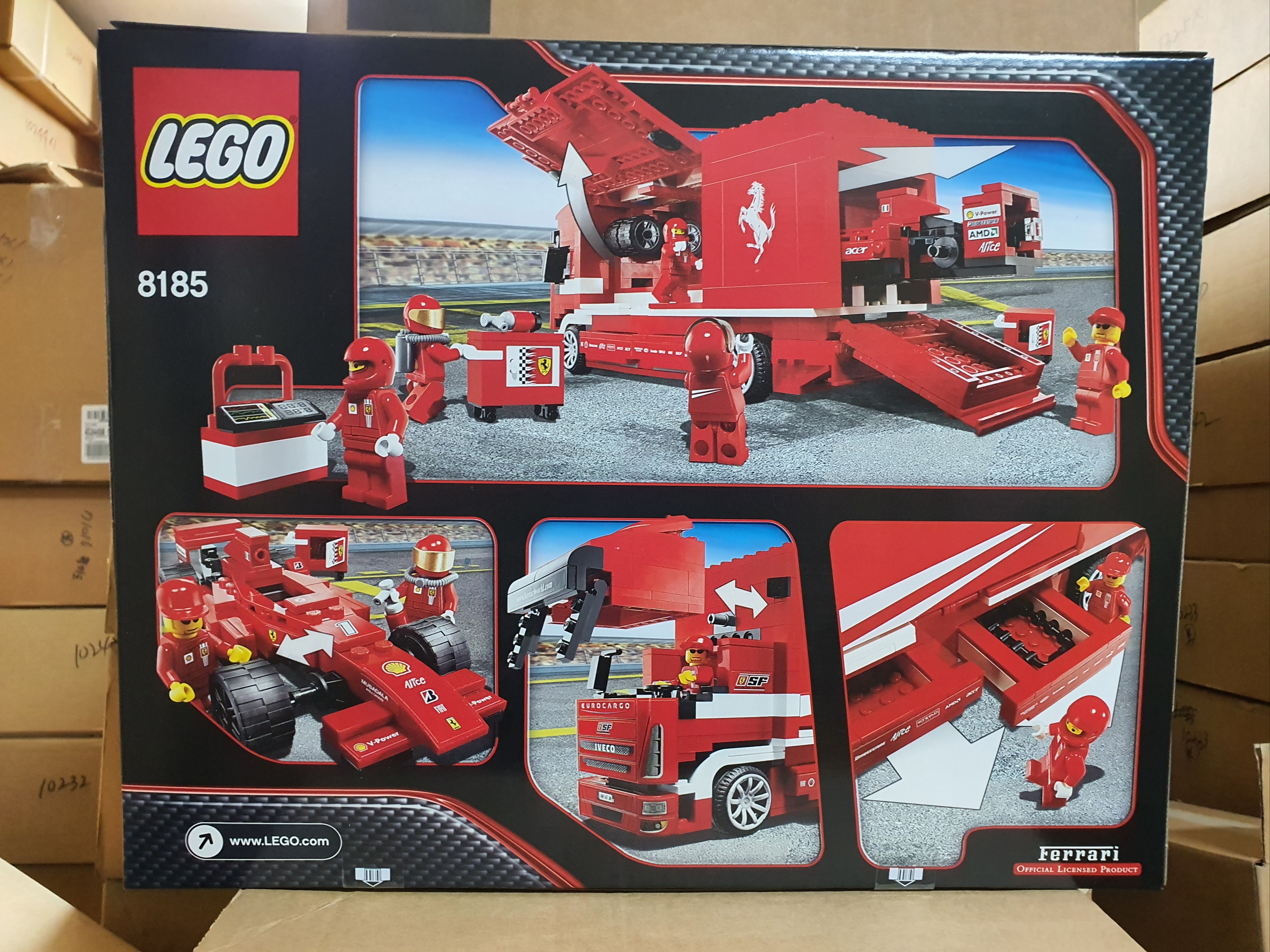 Lego Ferrari Truck 착용 스타일 - 2
