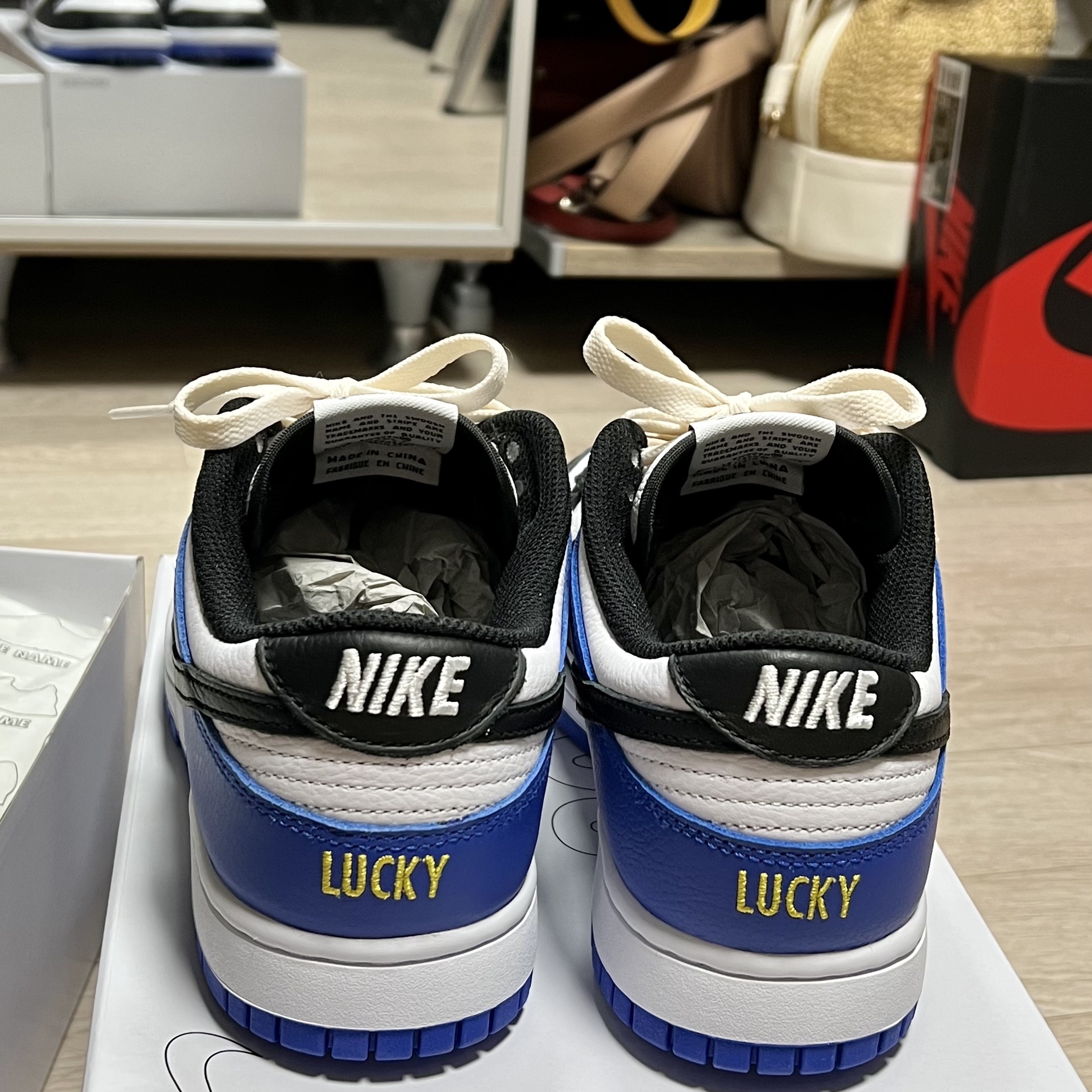 Jordan 1 x Travis Scott x Fragment Retro Low OG SP Military Blue, Nike Dunk Low SP Kentucky 2020 착용 스타일 - 2