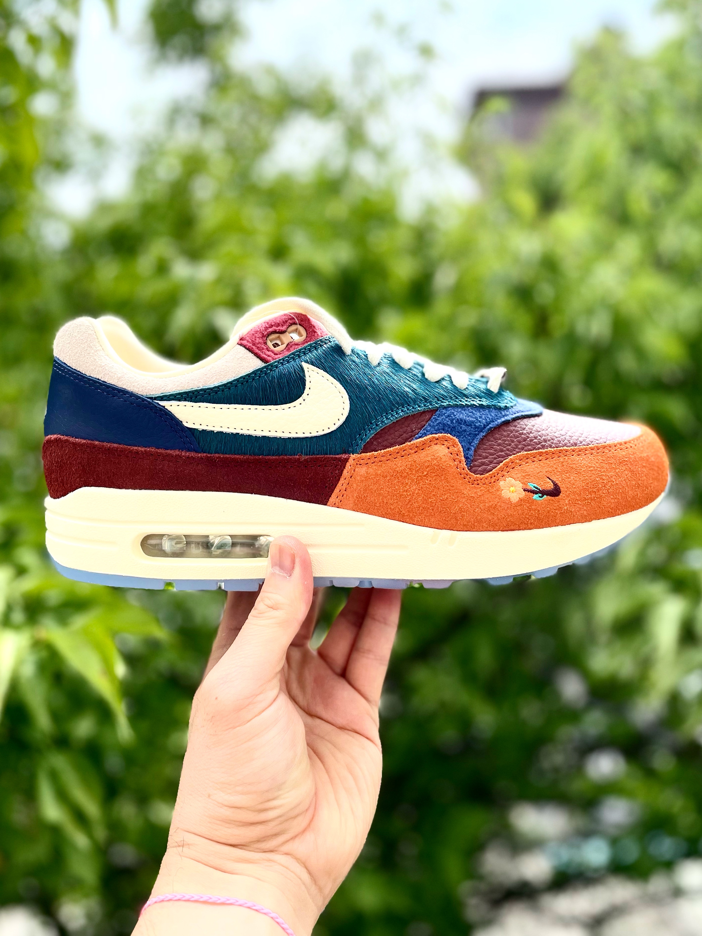 Nike x Kasina Air Max 1 SP Won-Ang Orange 착용 스타일