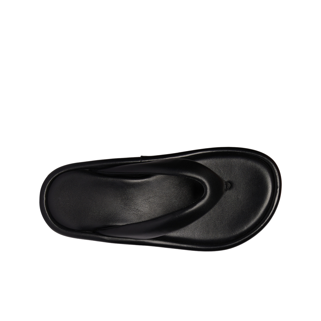 (W) 발렌시아가 라이즈 통 샌들 블랙((W) Balenciaga Rise Thong Sandal Black) - 2