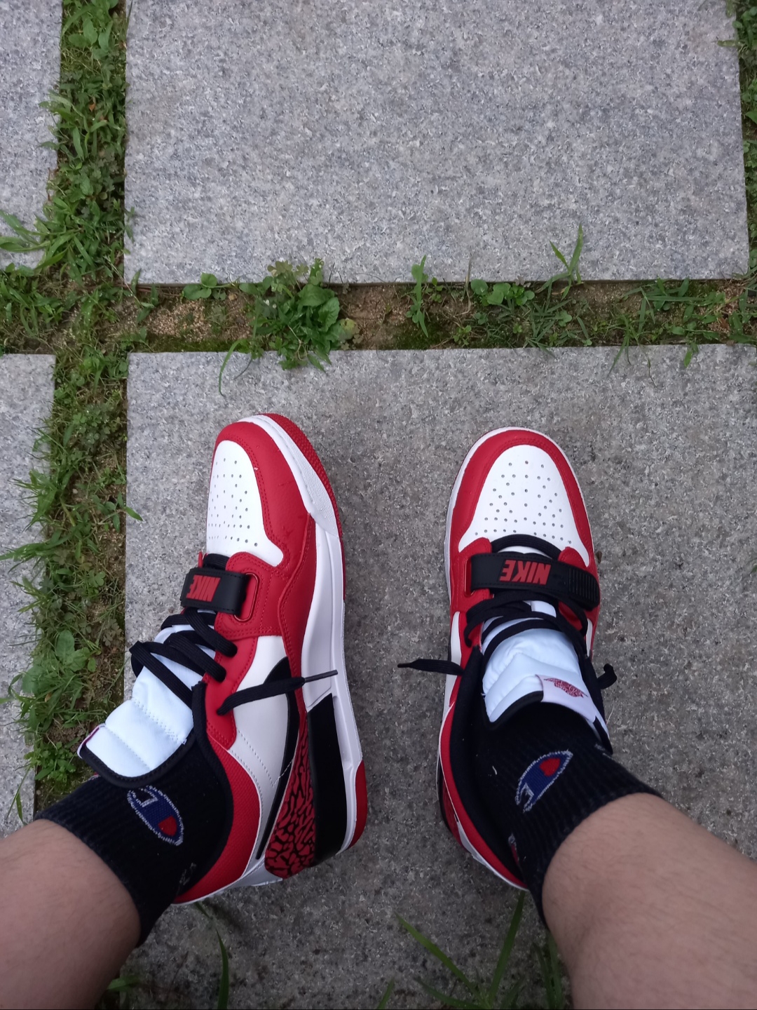 Jordan Legacy 312 Low Chicago 2022 착용 스타일 - 2