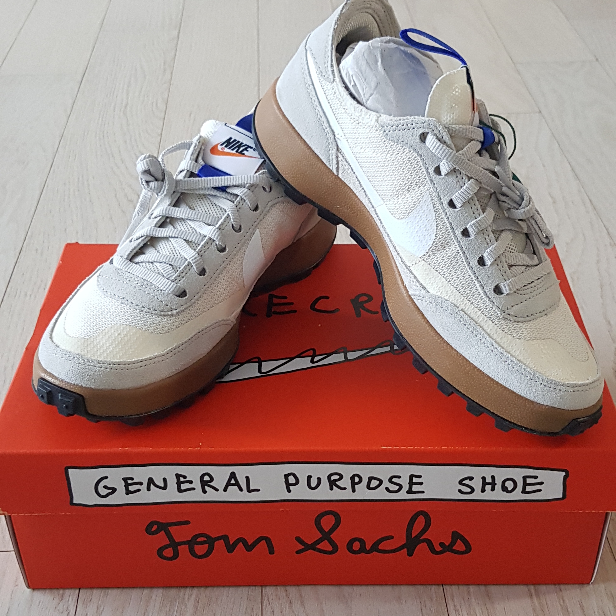 Nike x Tom Sachs General Purpose Shoe Light Cream 착용 스타일