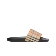 Burberry Vintage Check Slides Archive Beige