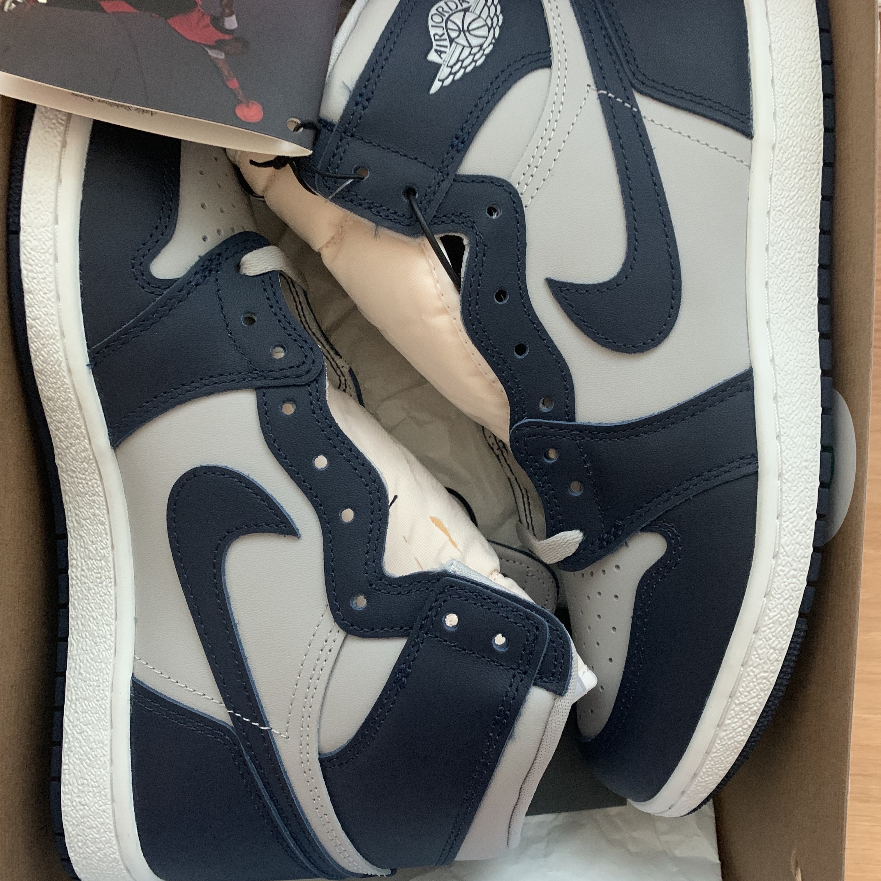 Jordan 1 High 85 College Navy 착용 스타일