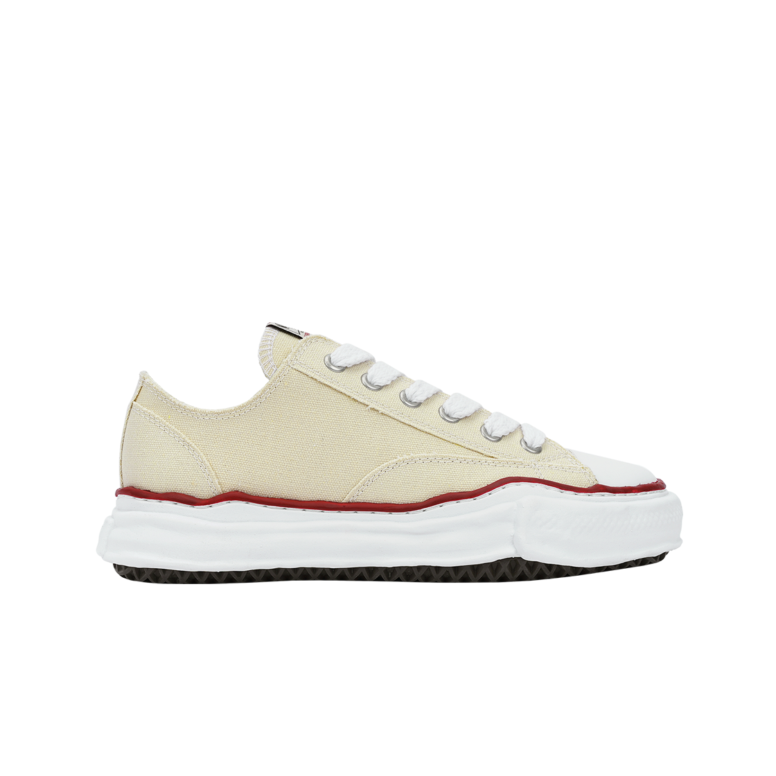 메종 미하라 야스히로 피터슨 OG 솔 캔버스 로우탑 스니커즈 내츄럴(Maison Mihara Yasuhiro Peterson OG Sole Canvas Low-top Sneakers Natural)