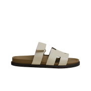 Hermes Chypre Sandal Epsom & Beige Glaise Vert Toundra