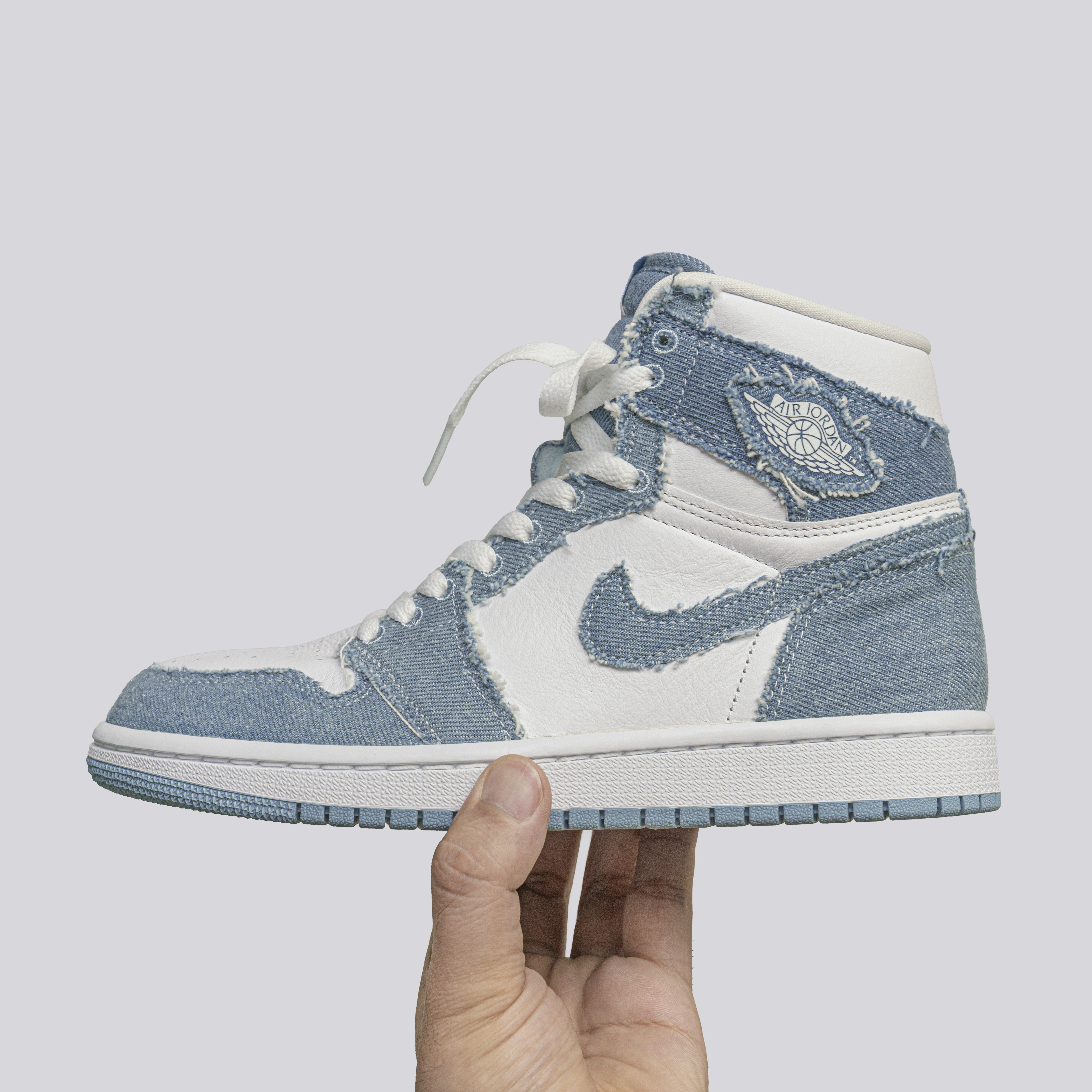(W) Jordan 1 Retro High OG Denim 착용 스타일