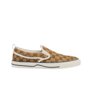 Gucci Tennis 1977 Slip-On Sneakers Beige Ebony