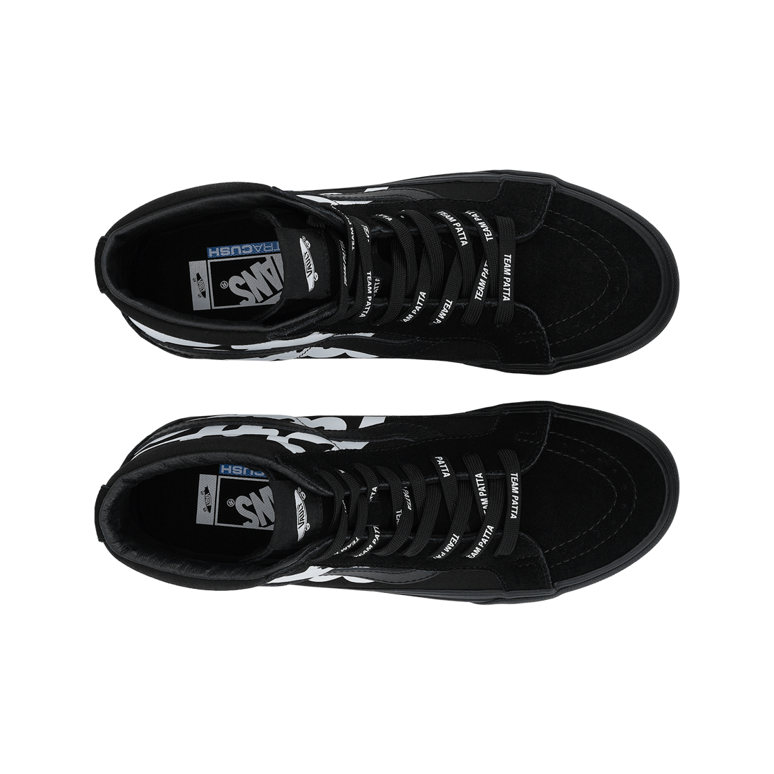반스 볼트 x 파타 스케이트 하이 리이슈 LX 블랙(Vans Vault x Patta Sk8-Hi Reissue LX Black) - 3