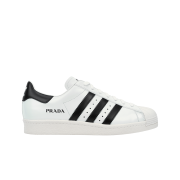 Adidas x Prada Superstar White Black