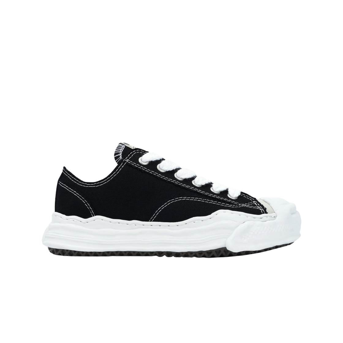 메종 미하라 야스히로 행크 OG 솔 캔버스 로우탑 스니커즈 블랙(Maison Mihara Yasuhiro Hank OG Sole Canvas Low-top Sneakers Black)