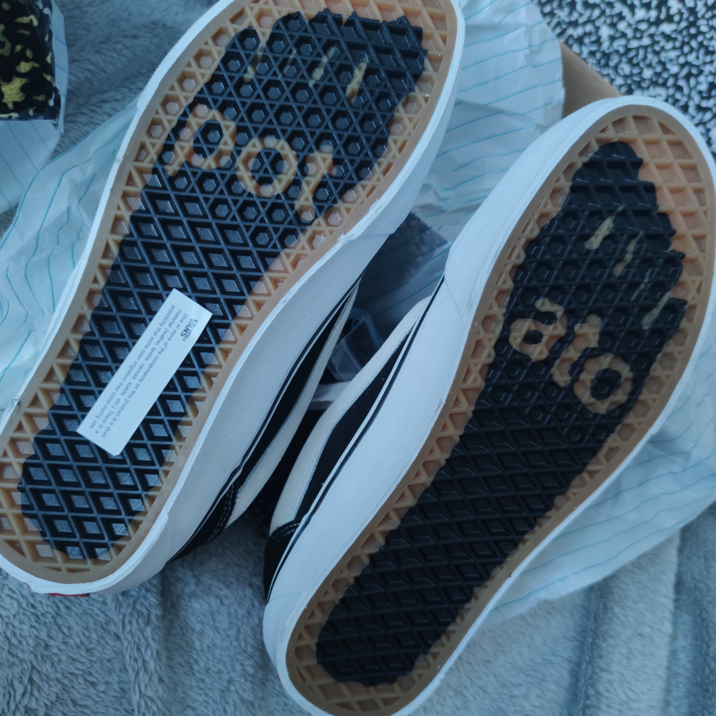 Vans Vault x Imran Potato Knu-Skool VR3 LX Black White 착용 스타일 - 5