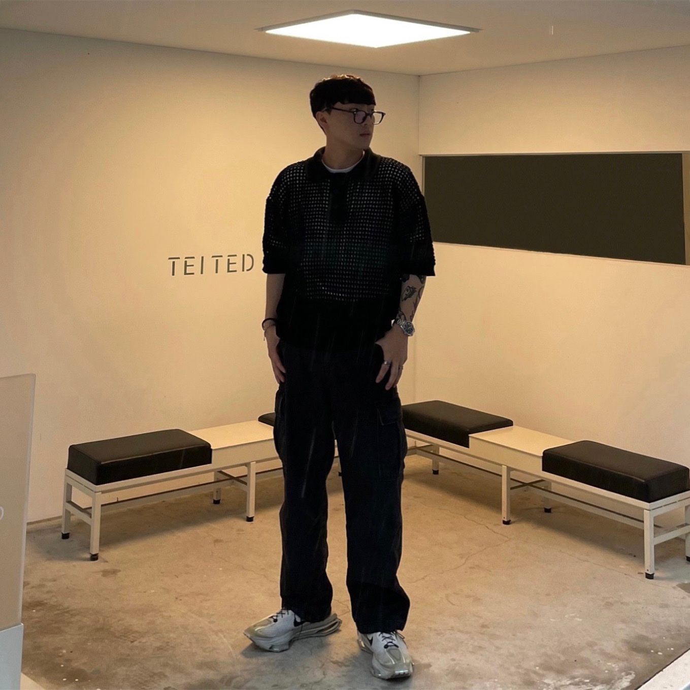 Nike x Matthew M Williams Zoom 004 Stone 착용 스타일