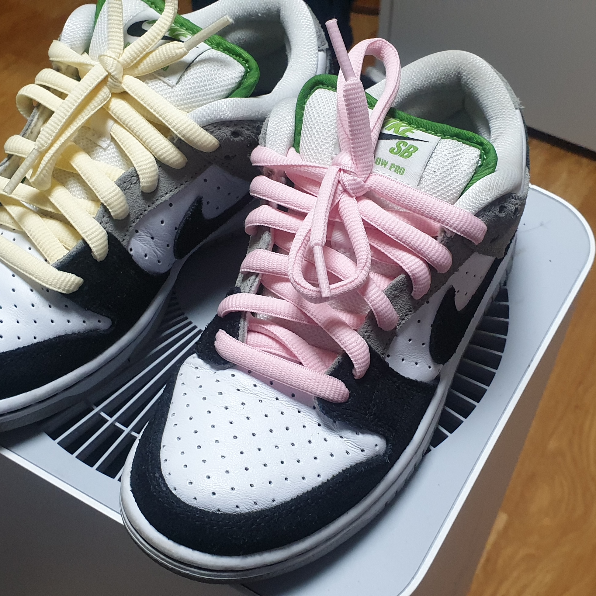 Nike SB Dunk Low Pro Chlorophyll 착용 스타일