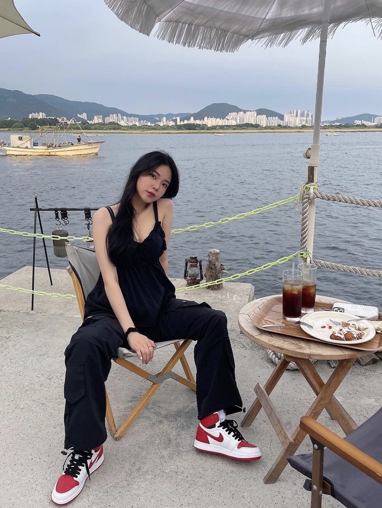 Jordan 1 Retro High OG Heritage 착용 스타일 - 1