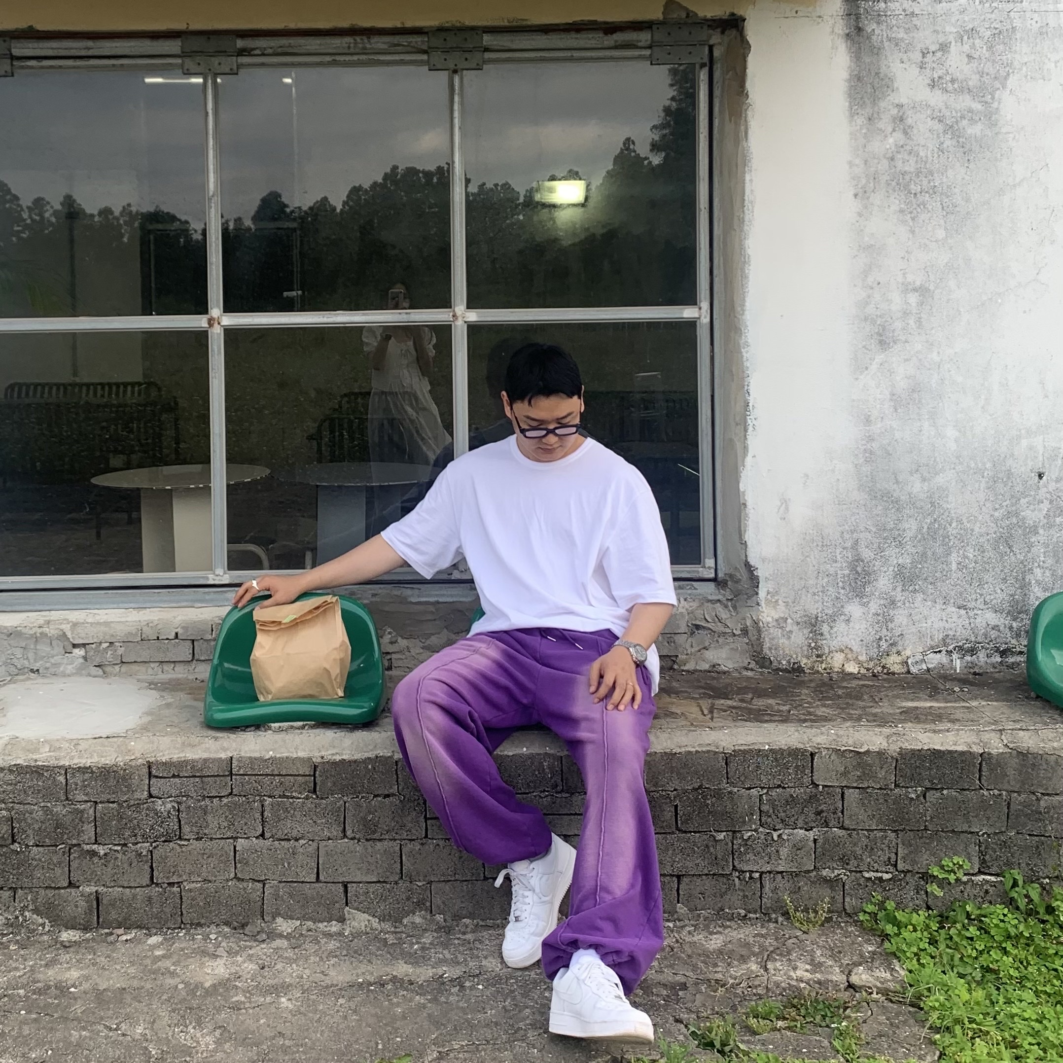 Nike Air Force 1 '07 Low White 착용 스타일