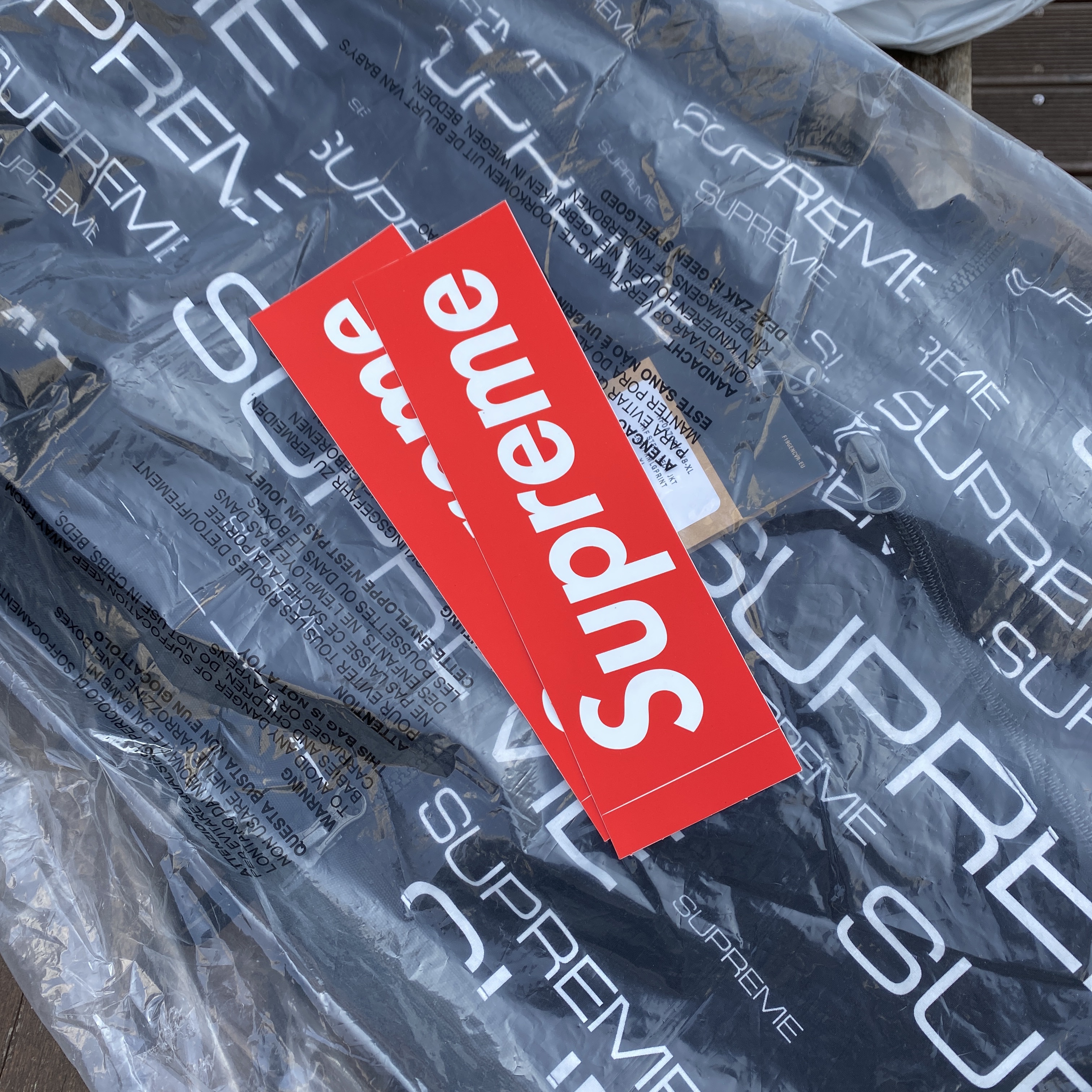Supreme x The North Face Steep Tech Apogee Jacket Black - 21FW 착용 스타일