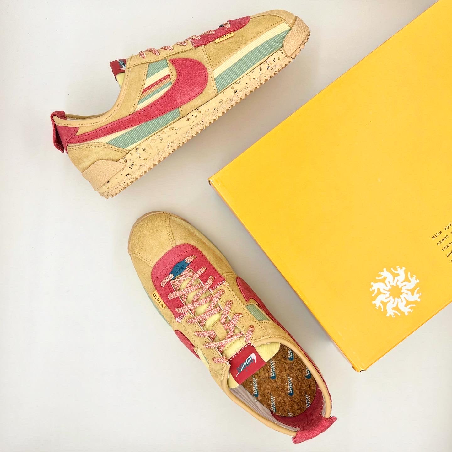 Nike x Union Cortez SP Sesame 착용 스타일 - 5