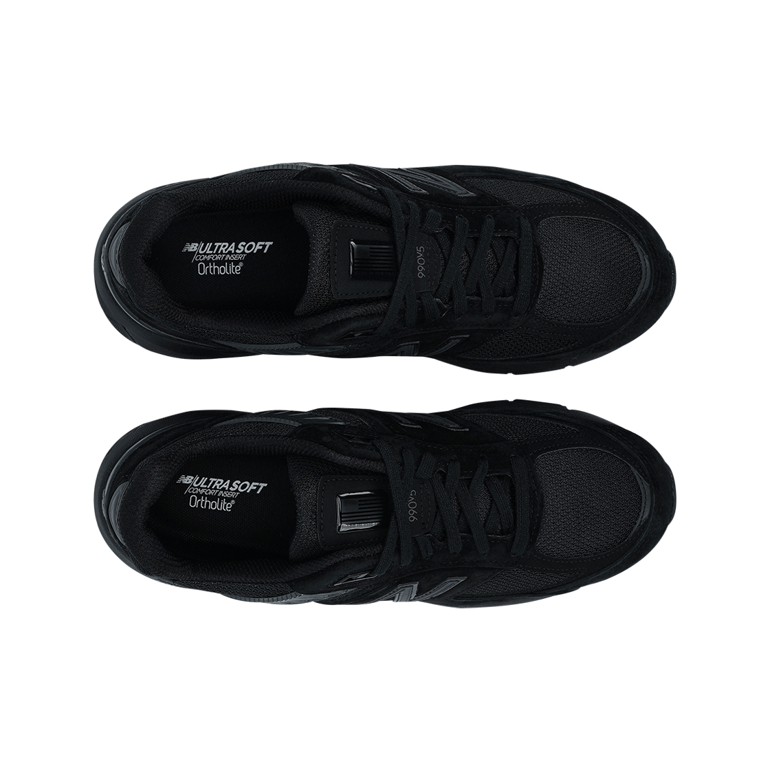 뉴발란스 990v5 메이드 인 USA 트리플 블랙 - 2E 와이드(New Balance 990v5 Made in USA Triple Black - 2E Wide) - 3