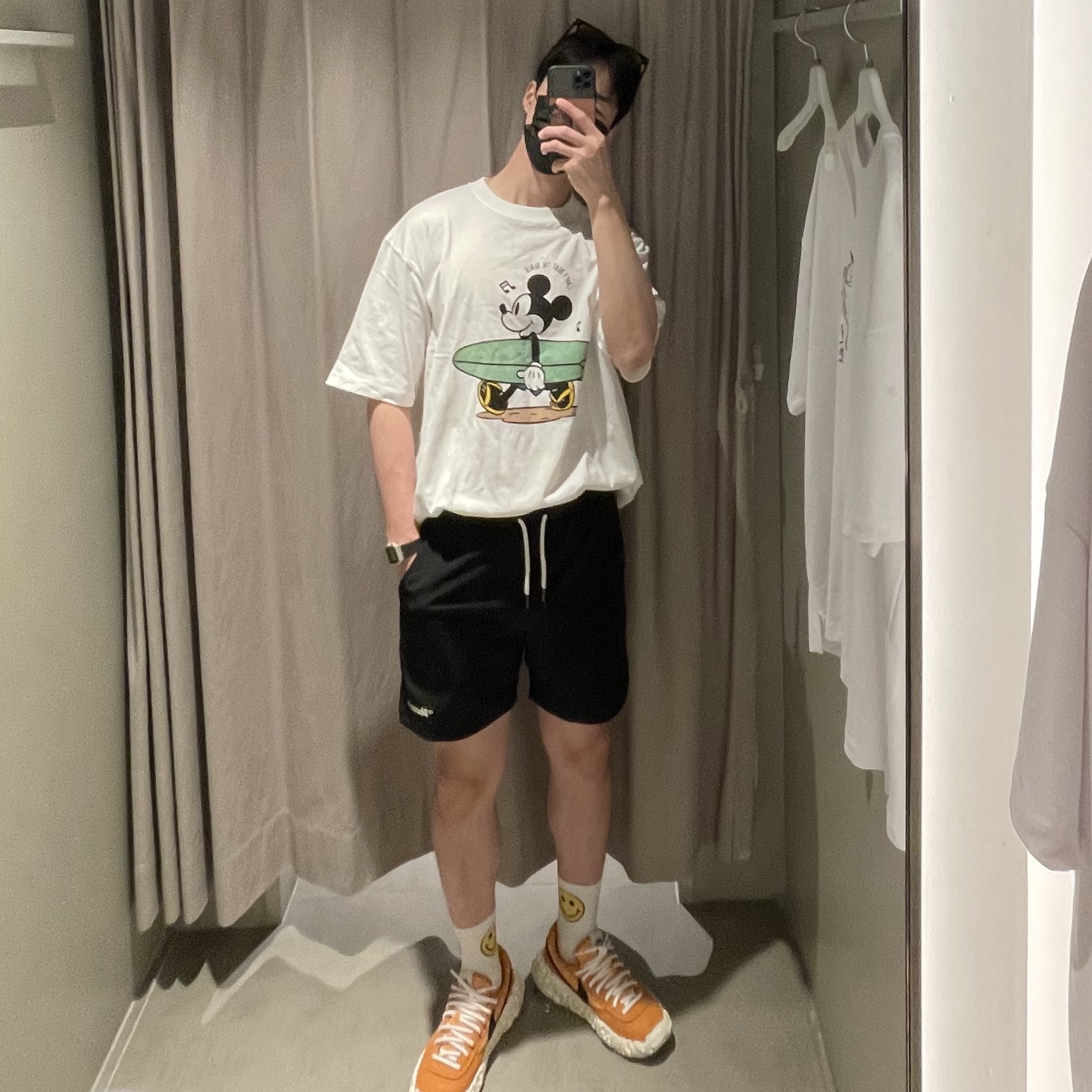 Nike Overbreak Hot Curry 착용 스타일