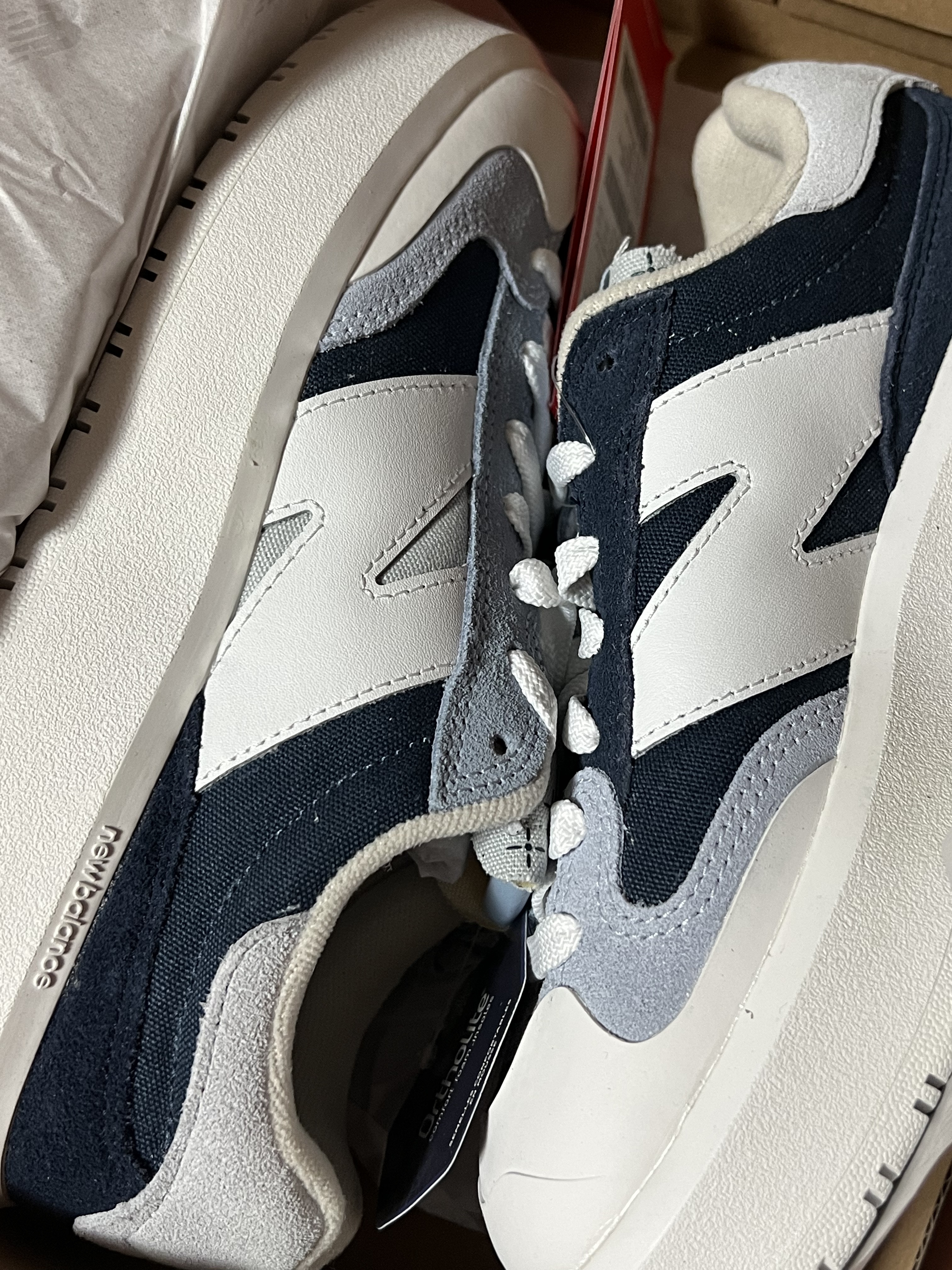 New Balance CT302 Vintage Indigo Dusk Blue 착용 스타일 - 2