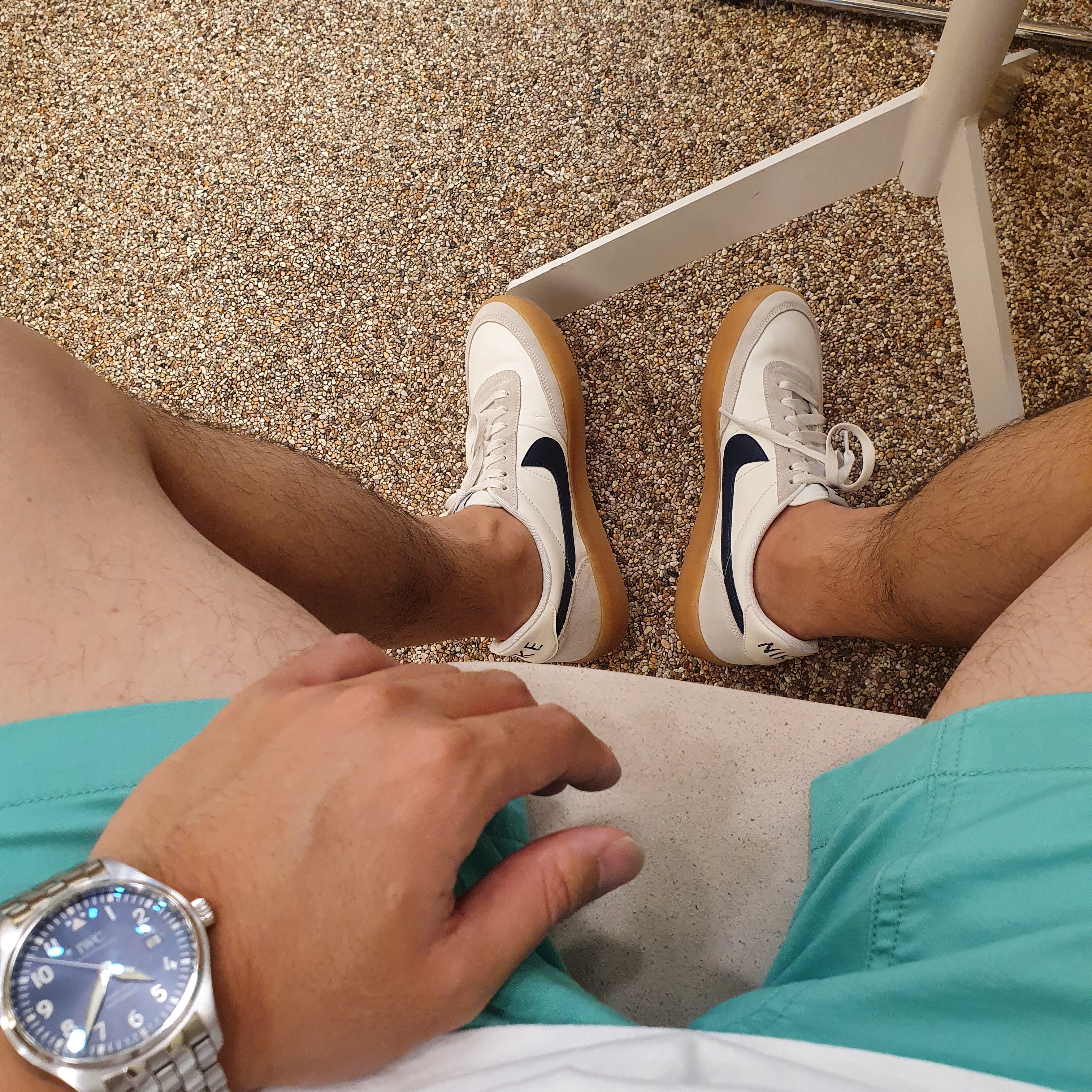 Nike x J.Crew Killshot 2 Sail Midnight Navy 착용 스타일 - 2